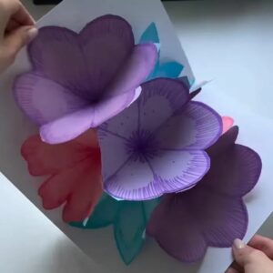 Pop’Fleurs - Carte bouquet en 3D // vendredi, 04 juillet 2025, 14:00