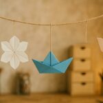 Guirlande d’Origami : Pliages & Couleurs en Fête