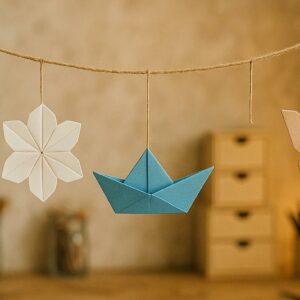 Guirlande d’Origami : Pliages & Couleurs en Fête // mercredi, 02 juillet 2025, 10:30