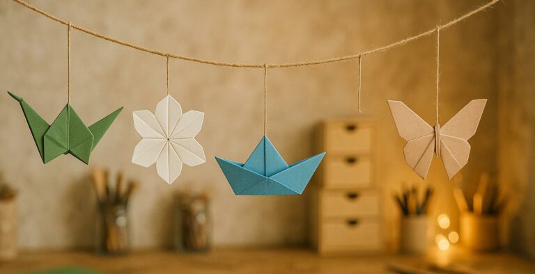 Guirlande d’Origami : Pliages & Couleurs en Fête // mercredi, 02 juillet 2025, 10:30