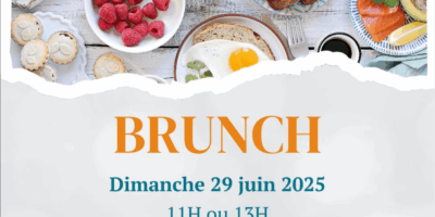BRUNCH : dimanche 29 juin 2025