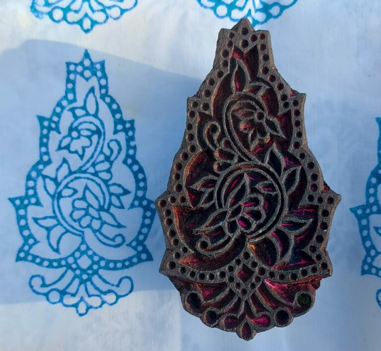 Impression textile au bloc – L’Inde à portée de main