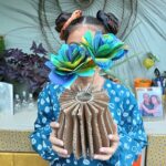 Fleurs de Papier & Vase en Carton – Créations récup’ poétiques