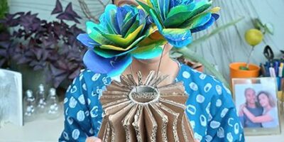 Fleurs de Papier & Vase en Carton – Créations récup’ poétiques // vendredi, 06 mars 2026, 10:00