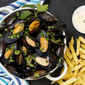 Menu Moules-Frites // samedi, 31 janvier 2026, 19:00