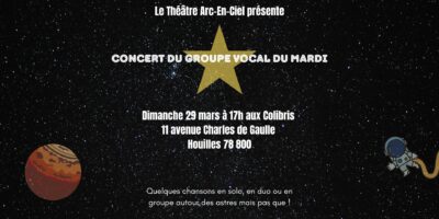 Concert du Petit Groupe Vocal du Théâtre de l’Arc-en-Ciel // dimanche, 29 mars 2026, 17:00