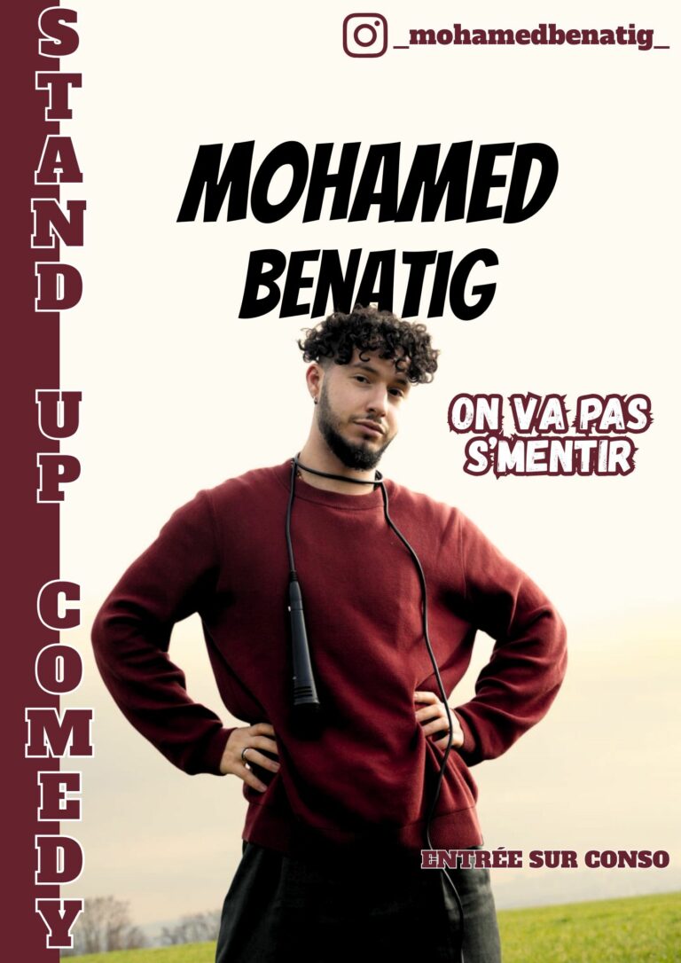 Soirée Stand-up - Spectacle de Mohamed Benatig