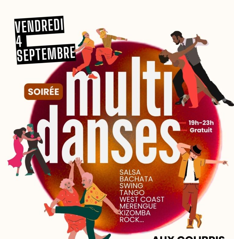 Soirée multi-danses en partenariat avec Carrières Danse et Ovil&rsquo;Danse // vendredi, 04 septembre 2026, 19:00