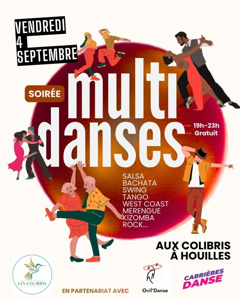 Soirée multi-danses en partenariat avec Carrières Danse et Ovil'Danse