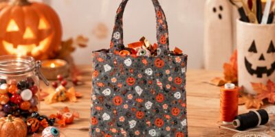 Atelier couture parent/enfant : Sac à bonbons Halloween (8ans et +) // mercredi, 21 octobre 2026, 14:30