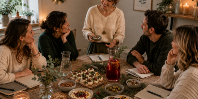 Cuisine santé : Apéro de Noël, se faire plaisir sans finir sur les rotules // dimanche, 13 décembre 2026, 15:00