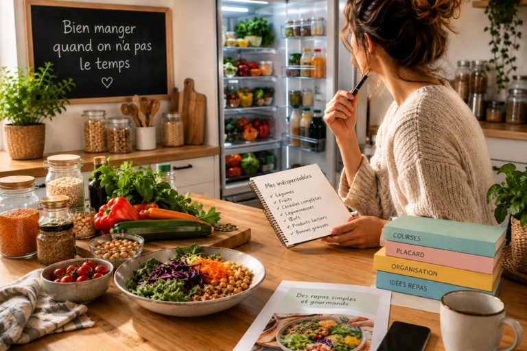 Cuisine santé : Bien manger quand on n’a pas le temps